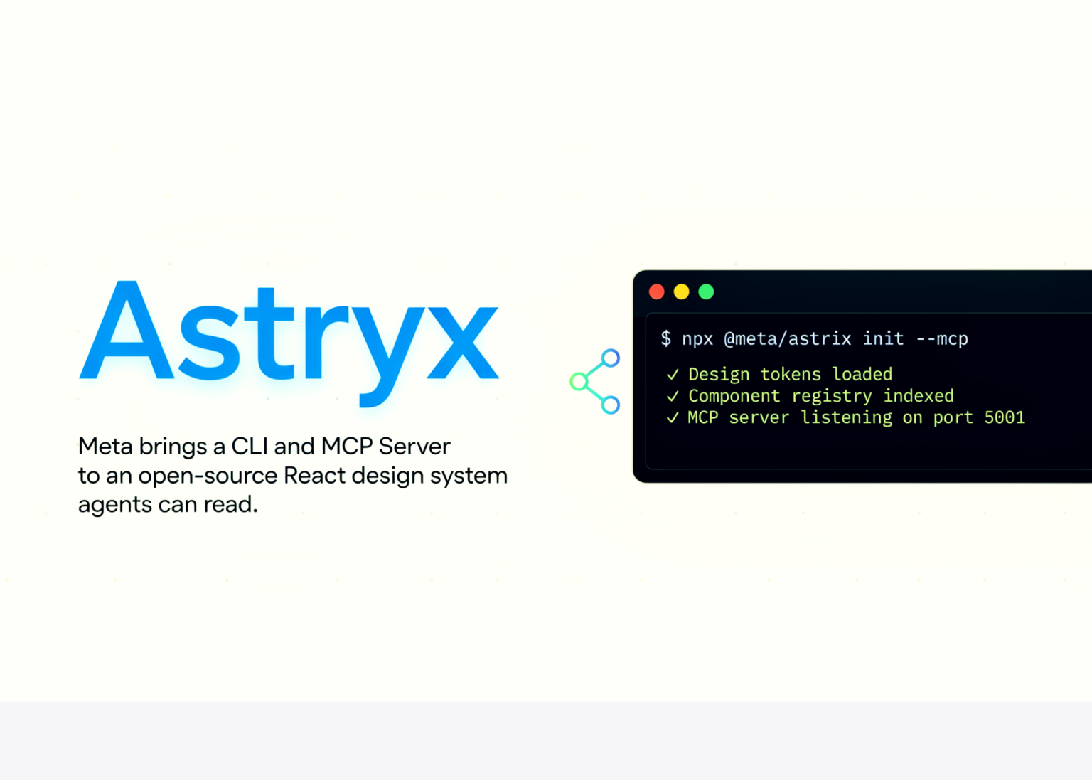 Meta’s Astryx Brings a CLI and MCP Server to an Open-Source React Design System Agents Can Read Meta's Astryx Brings a CLI and MCP Server to an Open-Source React Design System Agents Can Read
